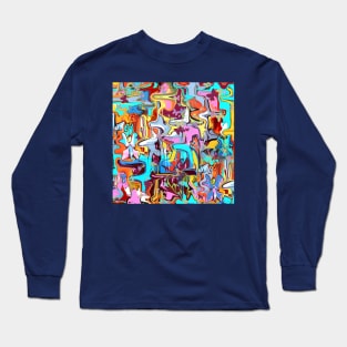 Street style graffiti Long Sleeve T-Shirt